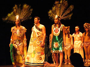 FITAG 2015. Espectacle Maz&aacute;tzin, el hombre venado, de la Cia. Centro Cultural Jalil Gibran, M&egrave;xic, i el Col&middot;lectiu Actoral de Girona