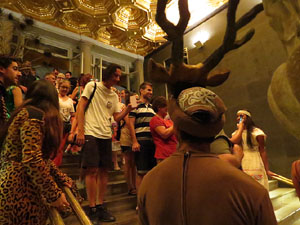 FITAG 2015. Espectacle Maz&aacute;tzin, el hombre venado, de la Cia. Centro Cultural Jalil Gibran, M&egrave;xic, i el Col&middot;lectiu Actoral de Girona