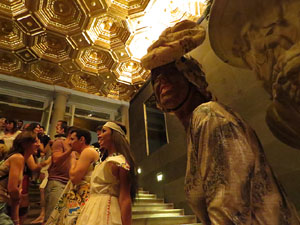 FITAG 2015. Espectacle Maz&aacute;tzin, el hombre venado, de la Cia. Centro Cultural Jalil Gibran, M&egrave;xic, i el Col&middot;lectiu Actoral de Girona