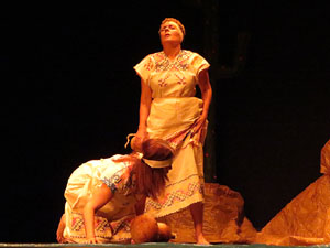 FITAG 2015. Espectacle Mazátzin, el hombre venado, de la Cia. Centro Cultural Jalil Gibran, Mèxic, i el Col·lectiu Actoral de Girona