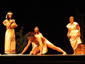 FITAG 2015. Espectacle Mazátzin, el hombre venado, de la Cia. Centro Cultural Jalil Gibran, Mèxic, i el Col·lectiu Actoral de Girona