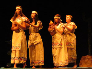 FITAG 2015. Espectacle Mazátzin, el hombre venado, de la Cia. Centro Cultural Jalil Gibran, Mèxic, i el Col·lectiu Actoral de Girona