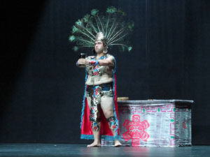 FITAG 2015. Espectacle Mazátzin, el hombre venado, de la Cia. Centro Cultural Jalil Gibran, Mèxic, i el Col·lectiu Actoral de Girona