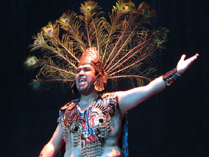 FITAG 2015. Espectacle Mazátzin, el hombre venado, de la Cia. Centro Cultural Jalil Gibran, Mèxic, i el Col·lectiu Actoral de Girona