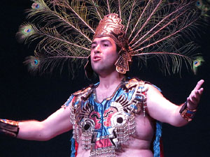 FITAG 2015. Espectacle Maz&aacute;tzin, el hombre venado, de la Cia. Centro Cultural Jalil Gibran, M&egrave;xic, i el Col&middot;lectiu Actoral de Girona