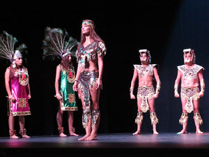 FITAG 2015. Espectacle Maz&aacute;tzin, el hombre venado, de la Cia. Centro Cultural Jalil Gibran, M&egrave;xic, i el Col&middot;lectiu Actoral de Girona