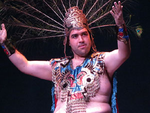 FITAG 2015. Espectacle Maz&aacute;tzin, el hombre venado, de la Cia. Centro Cultural Jalil Gibran, M&egrave;xic, i el Col&middot;lectiu Actoral de Girona