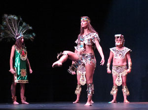 FITAG 2015. Espectacle Maz&aacute;tzin, el hombre venado, de la Cia. Centro Cultural Jalil Gibran, M&egrave;xic, i el Col&middot;lectiu Actoral de Girona