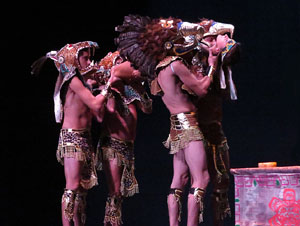 FITAG 2015. Espectacle Maz&aacute;tzin, el hombre venado, de la Cia. Centro Cultural Jalil Gibran, M&egrave;xic, i el Col&middot;lectiu Actoral de Girona