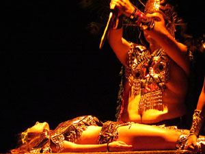 FITAG 2015. Espectacle Maz&aacute;tzin, el hombre venado, de la Cia. Centro Cultural Jalil Gibran, M&egrave;xic, i el Col&middot;lectiu Actoral de Girona