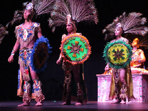 FITAG 2015. Espectacle Maz&aacute;tzin, el hombre venado, de la Cia. Centro Cultural Jalil Gibran, M&egrave;xic, i el Col&middot;lectiu Actoral de Girona