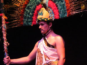 FITAG 2015. Espectacle Maz&aacute;tzin, el hombre venado, de la Cia. Centro Cultural Jalil Gibran, M&egrave;xic, i el Col&middot;lectiu Actoral de Girona