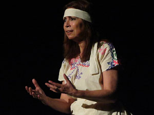 FITAG 2015. Espectacle Maz&aacute;tzin, el hombre venado, de la Cia. Centro Cultural Jalil Gibran, M&egrave;xic, i el Col&middot;lectiu Actoral de Girona