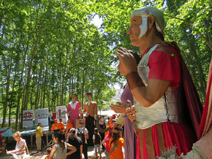 Bateig dels gegants de l'Esquerra del Ter, en Benet i la Carmen