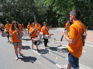 Bateig dels gegants de l'Esquerra del Ter, en Benet i la Carmen