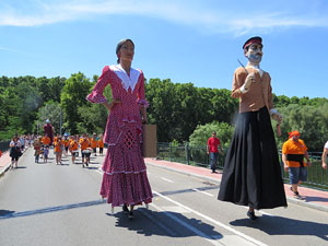 Bateig dels gegants de l'Esquerra del Ter, en Benet i la Carmen