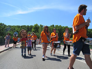 Bateig dels gegants de l'Esquerra del Ter, en Benet i la Carmen