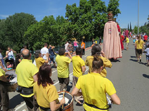 Bateig dels gegants de l'Esquerra del Ter, en Benet i la Carmen