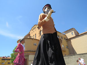Bateig dels gegants de l'Esquerra del Ter, en Benet i la Carmen