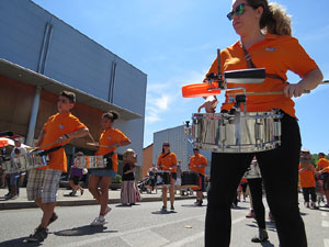 Bateig dels gegants de l'Esquerra del Ter, en Benet i la Carmen