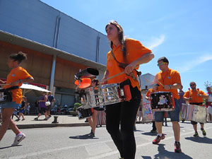 Bateig dels gegants de l'Esquerra del Ter, en Benet i la Carmen