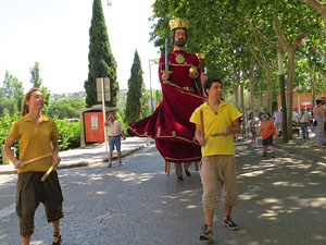 Bateig dels gegants de l'Esquerra del Ter, en Benet i la Carmen