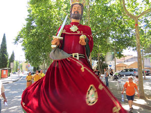 Bateig dels gegants de l'Esquerra del Ter, en Benet i la Carmen