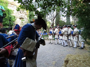 Girona resisteix! Jornades de recreació històrica de la Guerra de Successió. Combat a la Torre Gironella