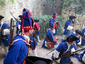 Girona resisteix! Jornades de recreació històrica de la Guerra de Successió. Combat als Jardins dels Alemanys