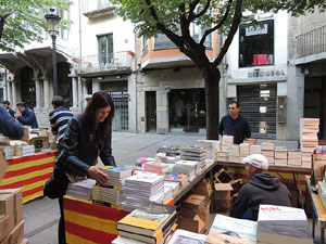 Sant Jordi 2015 a Girona