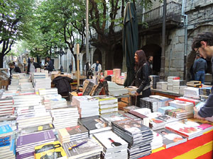 Sant Jordi 2015 a Girona