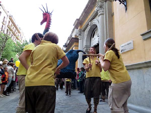 Sant Jordi 2015. Cercavila amb el Beatusaure