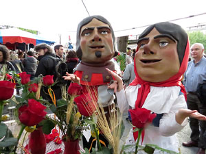 Sant Jordi 2015. Cercavila amb el Beatusaure