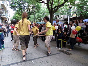 Sant Jordi 2015. Cercavila amb el Beatusaure