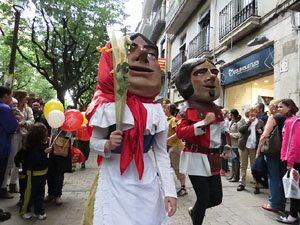 Sant Jordi 2015. Cercavila amb el Beatusaure