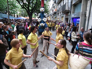 Sant Jordi 2015. Cercavila amb el Beatusaure