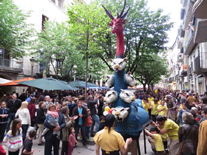 Sant Jordi 2015. Cercavila amb el Beatusaure