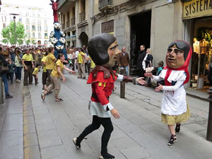 Sant Jordi 2015. Cercavila amb el Beatusaure