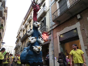 Sant Jordi 2015. Cercavila amb el Beatusaure