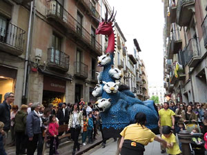 Sant Jordi 2015. Cercavila amb el Beatusaure
