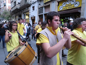 Sant Jordi 2015. Cercavila amb el Beatusaure