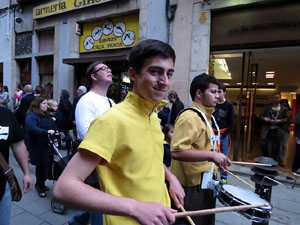 Sant Jordi 2015. Cercavila amb el Beatusaure