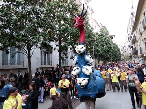 Sant Jordi 2015. Cercavila amb el Beatusaure