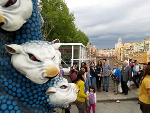 Sant Jordi 2015. Cercavila amb el Beatusaure