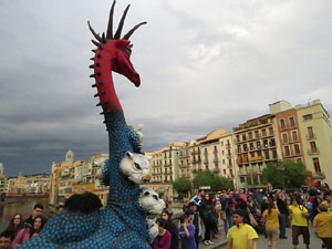 Sant Jordi 2015. Cercavila amb el Beatusaure