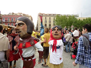 Sant Jordi 2015. Cercavila amb el Beatusaure