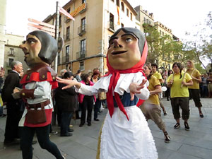 Sant Jordi 2015. Cercavila amb el Beatusaure