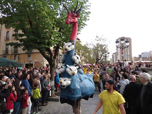 Sant Jordi 2015. Cercavila amb el Beatusaure