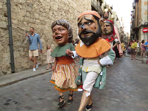 Undàrius, festival d'estiu de Girona de cultura popular i tradicional. Cercavila de Fal·lera Gironina