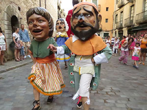 Undàrius, festival d'estiu de Girona de cultura popular i tradicional. Cercavila de Fal·lera Gironina